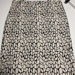 Black & White Ann Taylor Skirt